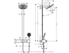 Sen cây Hansgrohe Pulsify S 260 (24240000, 24240670, 24240700)