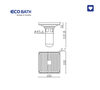 Ga thoát sàn EcoBath EC1087B