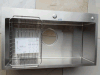 Chậu rửa bát Hàn Quốc 1 hố cỡ lớn Daeshin SQS -7046