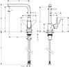 Vòi rửa bát Hansgrohe Focus 31817000