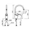 Vòi Bếp Nóng Lạnh Inax SFV-2011S