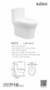 Bồn cầu một khối Kolni A033