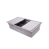 Chậu rửa bát Picenza 1 hố HMHB 7845-304 (780x450x230mm)
