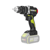 Máy khoan pin 20v có búa lực 95Nm chống lật cổ tay Worx WU373