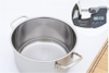 Bộ nồi inox 4 chiếc Fivestar nắp kính, 3 đáy
