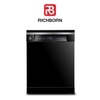 Máy rửa bát 16 bộ Richborn RDP6080SPB - BH 3 năm, NK Malaysia, Hàng chính hãng