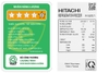 TỦ LẠNH 4 CÁNH INVERTER 540 Lít HITACHI R-FW690PGV7X (GBK) (Đen)