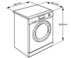 Máy giặt Midea MFG90-1200 - Lồng ngang, 9.0 Kg