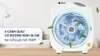 Quạt hộp Senko BD230 (BD-230) - Bảo hành 12 tháng, Hàng chính hãng