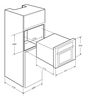 Lò nướng âm tủ Eurosun EOV65ME - GIẢM THÊM TIỀN MẶT