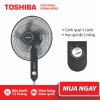 Quạt đứng Toshiba F-LSA10(K)VN Đen (Hàng chính hãng)