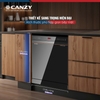 Máy rửa bát Canzy CZ-DGA15EU JUMBO (15 bộ) - Sấy khí nóng PTC khô cong, Bảo hành 3 năm, hàng chính hãng