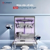 Máy rửa bát Canzy CZ-DGA15EU JUMBO (15 bộ) - Sấy khí nóng PTC khô cong, Bảo hành 3 năm, hàng chính hãng
