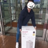 Máy lọc không khí và hút ẩm Sharp DW-T30FV-H - Hút lọc phòng 77m², Hàng chính hãng