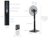 Quạt đứng Sharp 3 cánh PJ-S40RV-DG 50W