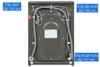 Máy giặt Sharp 9.5kg Inverter ES-FK954SV-G