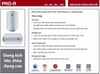 Bình nóng lạnh Ariston 80l đứng PRO R 80 V