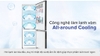 Tủ lạnh Samsung Inverter 345 lít RT35CG5544B1SV