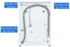 Máy giặt Casper 10.5kg Inverter WF-105I140BWC