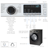 Máy giặt Samsung 8.5kg Inverter WW85T4040CX/SV