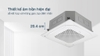 Điều hòa âm trần LG 24000BTU 1 chiều inverter ZTNQ24GPLA0