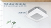 Điều hòa âm trần LG 36000BTU 3 pha ZTNQ36LNLA0