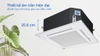 Điều hòa âm trần Panasonic 36000BTU 1 chiều S-36PU1H5B/U-36PN1H8