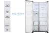 Tủ lạnh Samsung Inverter 647 lít RS62R5001M9/SV