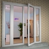 Cửa đi hai cánh mở quay uPVC
