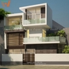 Thiết kế nhà phố diện tích 50m2| Mẫu nhà đẹp NP0316