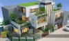 Thiết kế biệt thự 2 mặt tiền hiện đại| Mẫu biệt thự đẹp BT0419| Bình Dương
