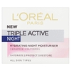 Kem dưỡng 3 tác động dưỡng ẩm, bảo vệ và phục hồi ban đêm L'Oreal Paris Triple Active Night Cream - 50ml