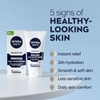 Kem dưỡng ẩm da nam nhạy cảm NIVEA MEN Sensitive Face Moisturiser Vitamin E + B5 75ml