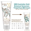 Kem chống nắng không nhờn, chống trôi Australian Gold Botanical Sunscreen Tinted Face Mineral Lotion SPF 50 89ml