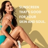 Kem chống nắng  Aveeno Protect + Hydrate Moisturizing Body Sunscreen Lotion, SPF 60 Broad Spectrum & Prebiotic Oat, Oil-, Oxybenzone- & Paraben-Free, Water & Sweat Resistant, Non-Greasy