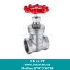 Van cửa inox (Stainless Gate Valve) bắt ren size DN15 đến DN100