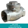 Van 1 chiều inox lá lật bắt ren (stainless steel check valve) size DN15-DN100