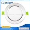 Đèn DL viền bạc 8w 3 màu Cenhouse