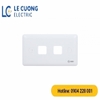 Mặt 2 công tắc S18A Sino