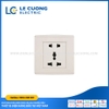 Ổ cắm đôi 3 chấu V4 Uten