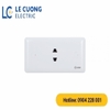 Ổ cắm đơn 2 chấu S18A Sino