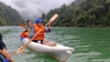 Chèo thuyền Kayak trên sông Miện