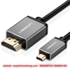 Cáp chuyển micro HDMI trên Asus Zenbook ra tivi HDMI Ugreen 10119