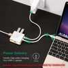 Cáp USB type C(thunderbolt 3) to HDMI kết nối cổng trên Macbook với máy chiếu