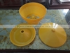 Máng tập ăn gà con lắp xanh