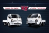 So sánh xe tả Hyundai H150 và Kia K200 kẻ tám lạng người nửa cân ?