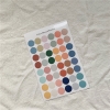 Set 48 tấm hình dán tròn Round Sticker REE Bedding RS27 dán postcard và ảnh các loại