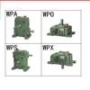 Hộp giảm tốc wpa size 70 1/15