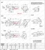 Bản vẽ hộp giảm tốc R37, R47, R57 R67