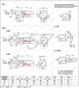 Bản vẽ hộp giảm tốc R37, R47, R57 R67